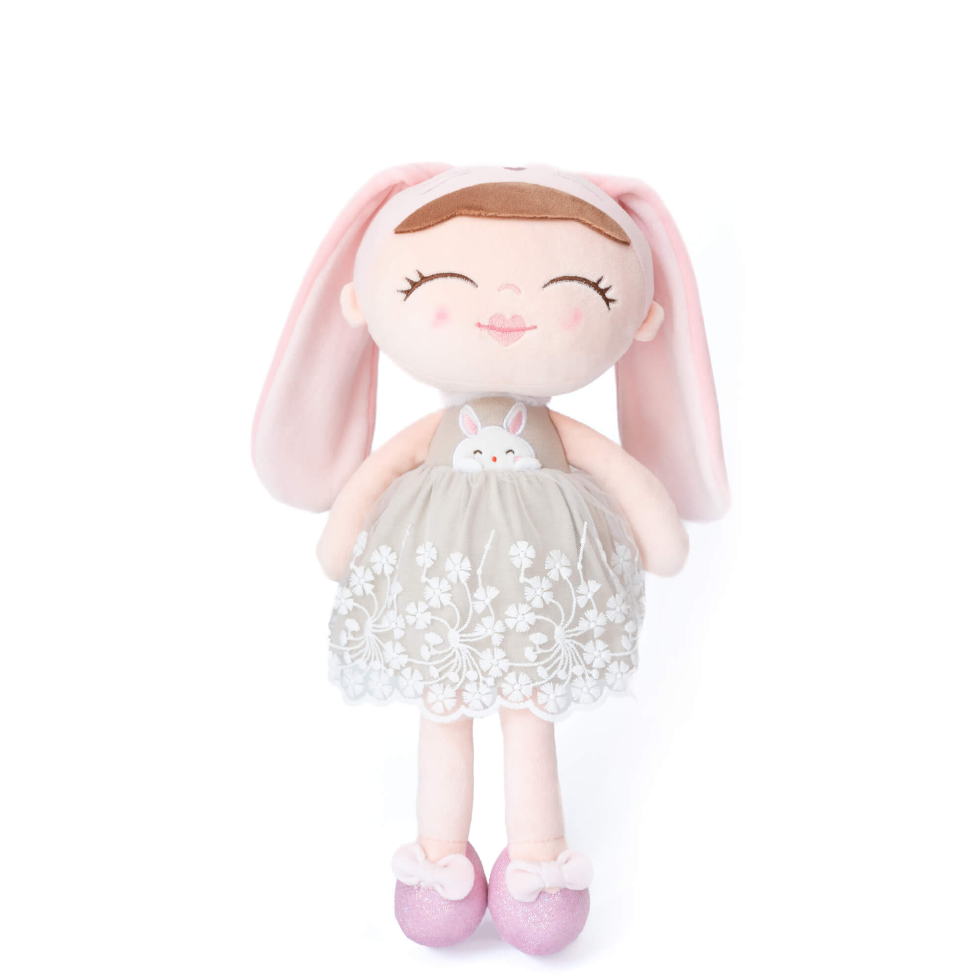 Dreambaby rag doll super soft plush rabbit