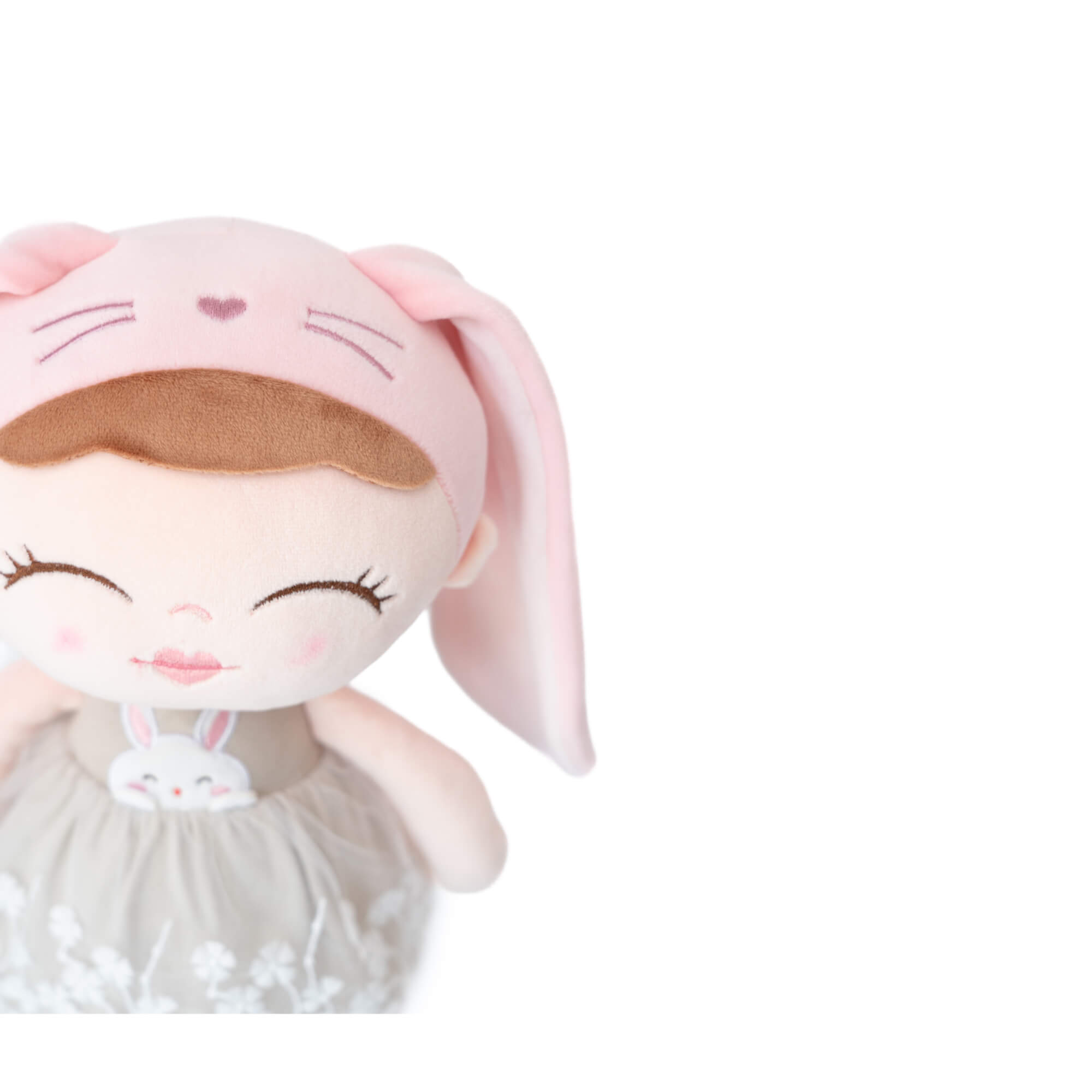 Dreambaby rag doll super soft plush rabbit